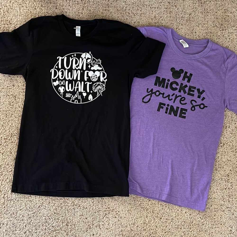 ✨ 🏰 🐭 Disney T Shirts
